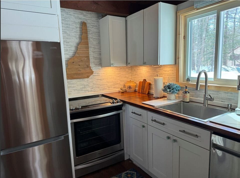 Full kitchen with all the amenities of home.