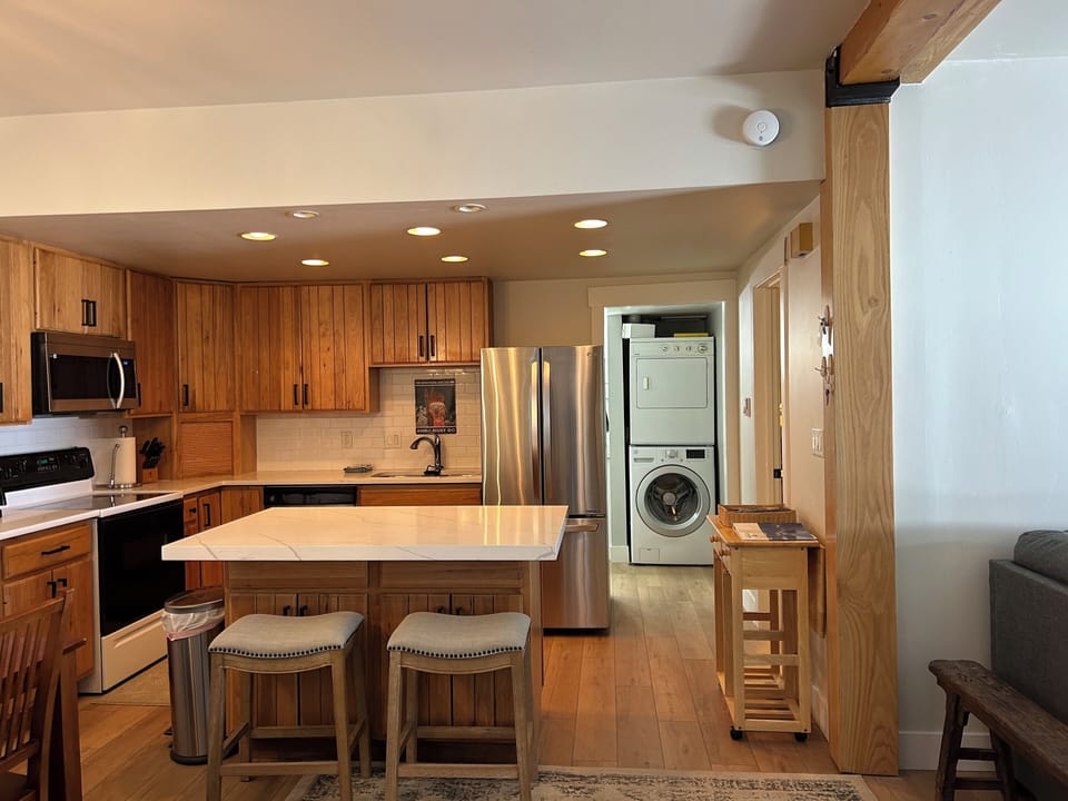 Spacious kitchen