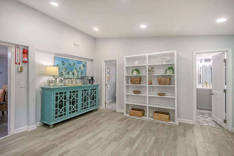 Coffee bar with Keurig and Mr. Coffee