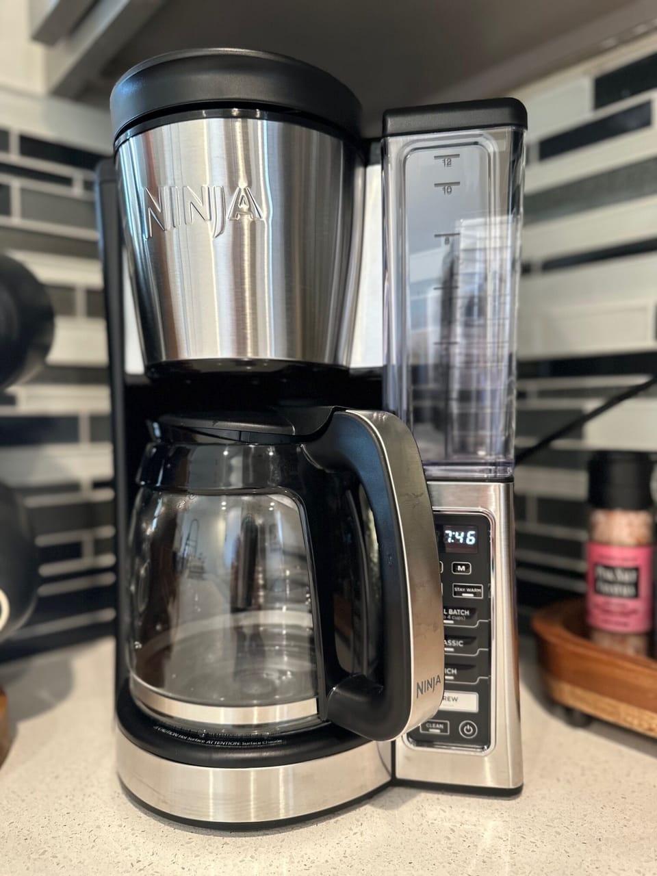 Traditional coffee maker.