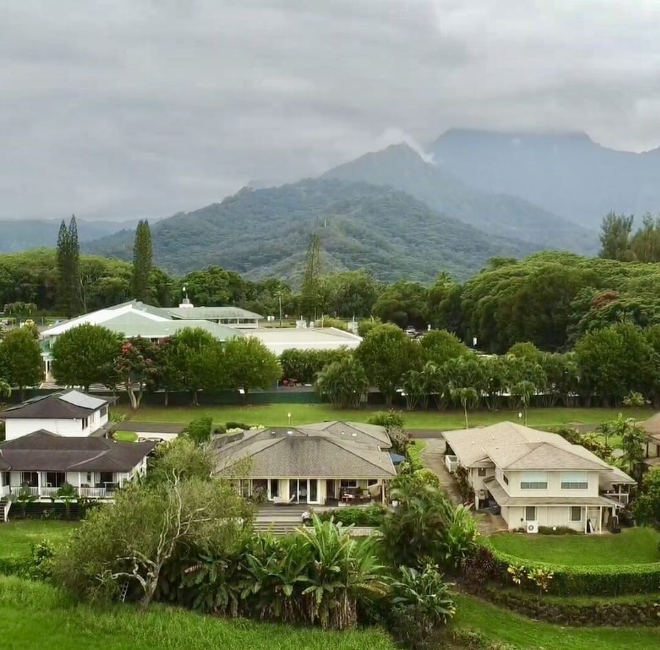 Featuring mountain views and a shopping center directly across the street.