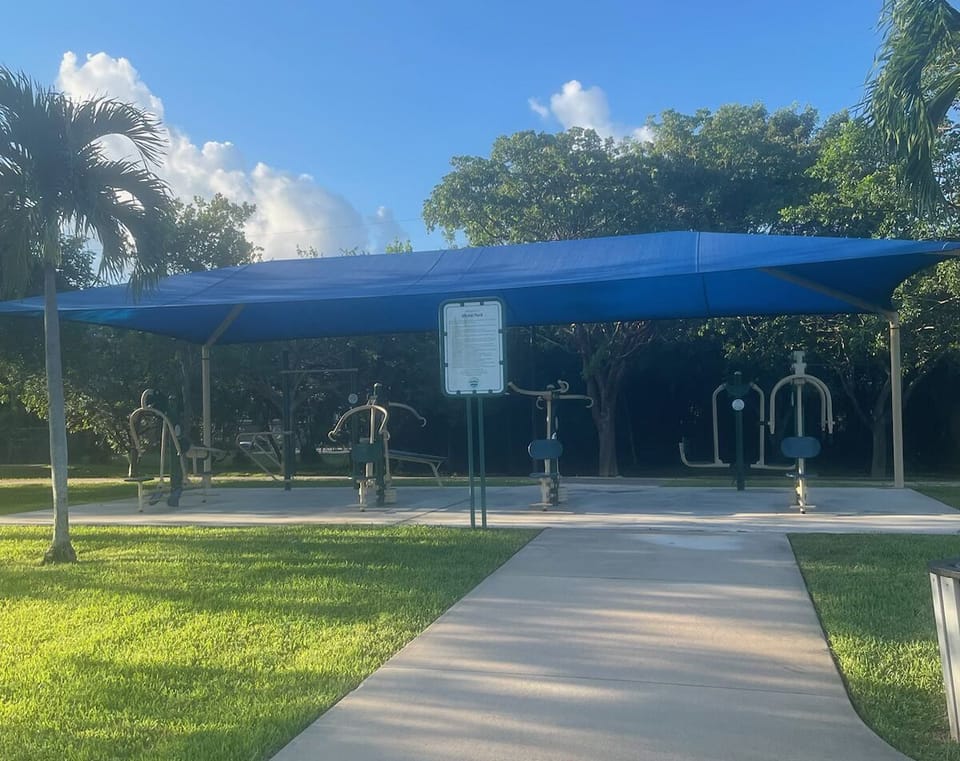 2 Blocks to Workout Station at Mickel Park