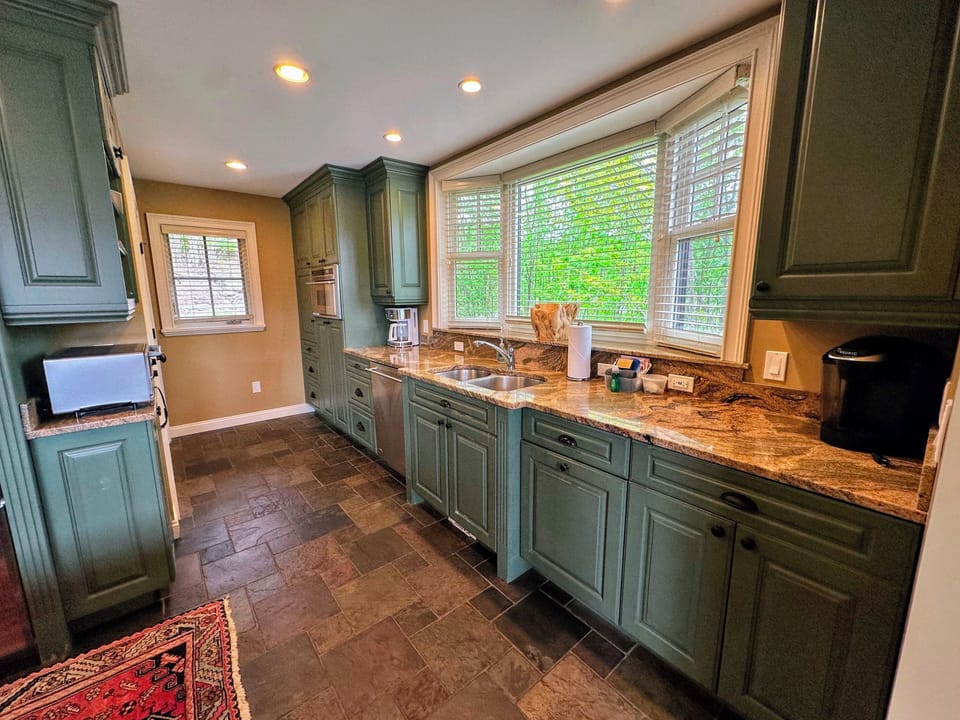 Main level kitchen prep area