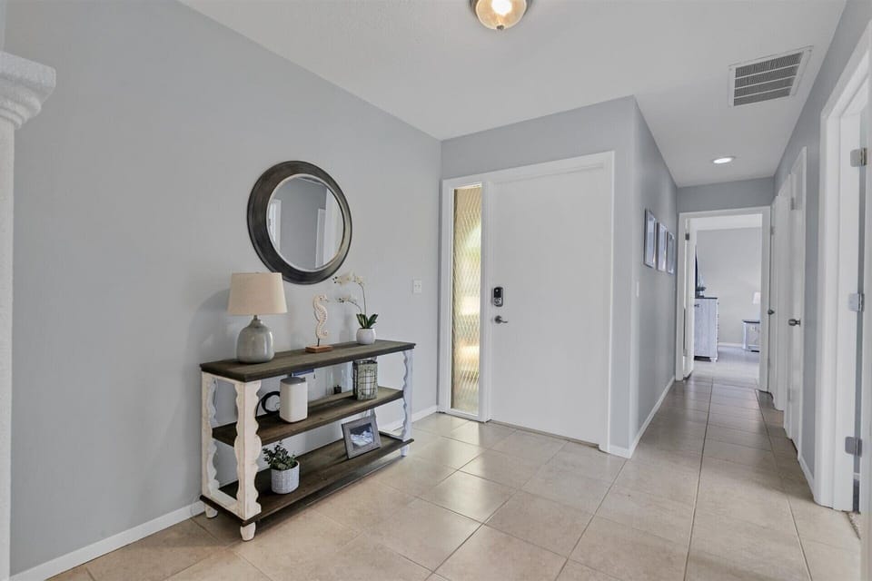 Welcoming entryway