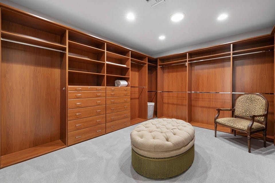 Large Walk-in Closet in Main Bedroom