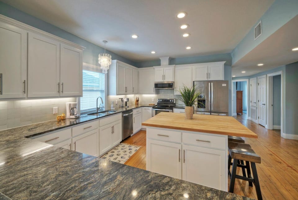 Gourmet delights await in our kitchen.