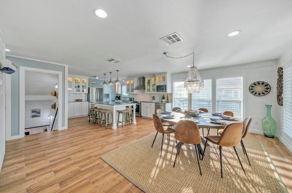 Open concept design.