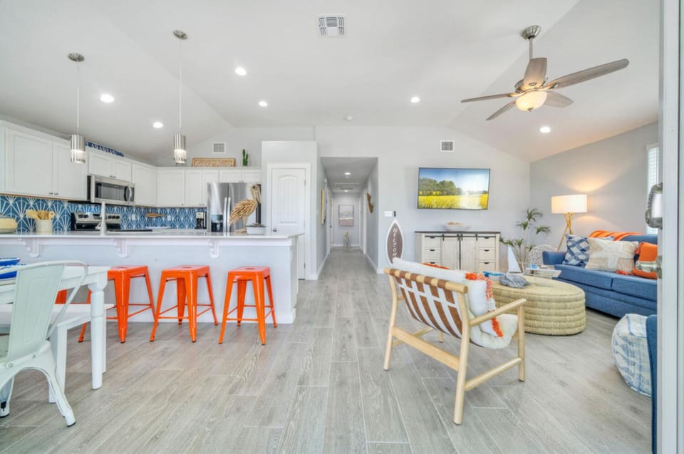 Open concept design.