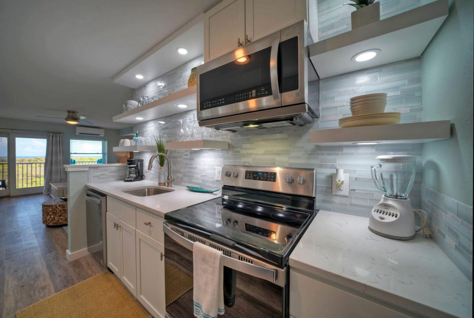 Upgraded appliances.