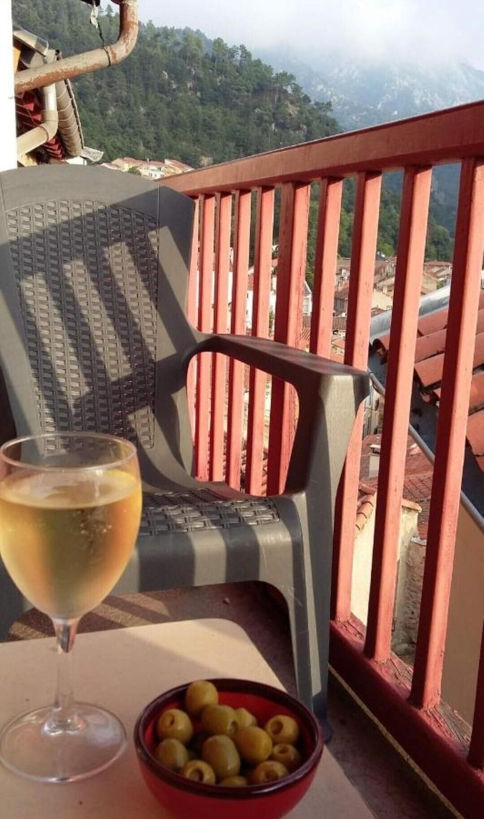 Bedroom balcony