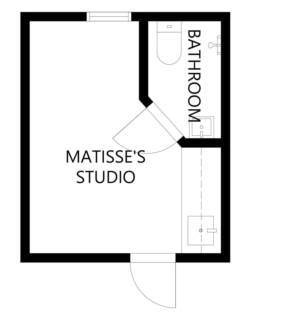 Matisse Studio Floor Plan