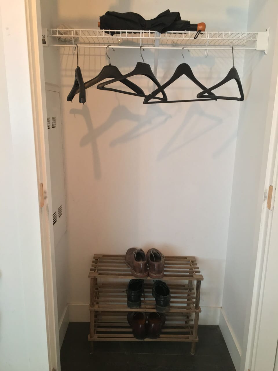 Hallway closet