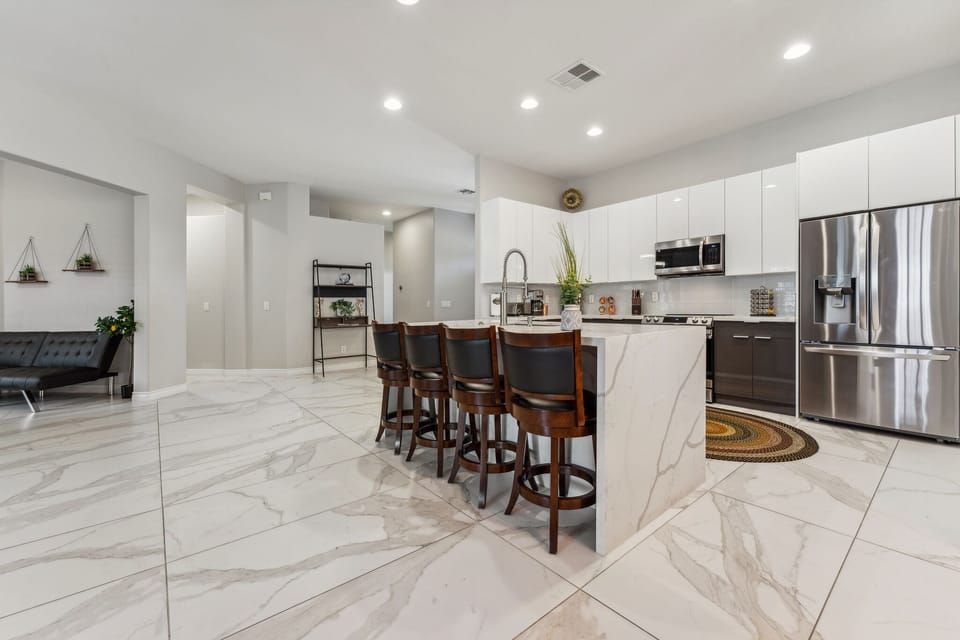 Renovated kitchen 