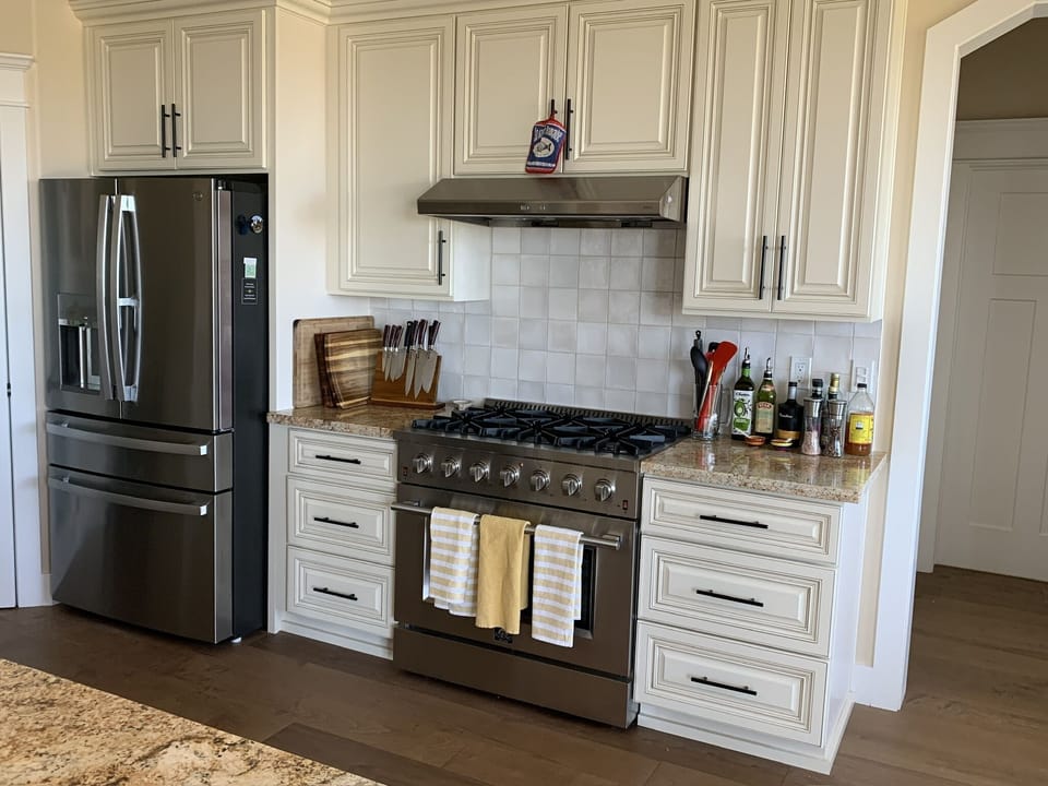 Chefs pro style dual fuel range