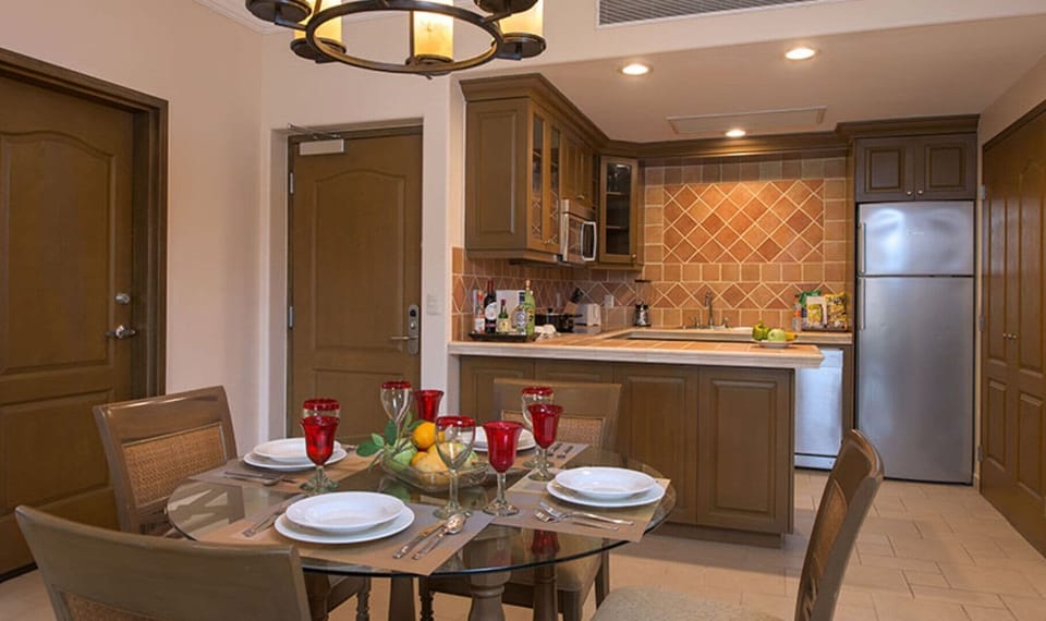 Fully equipped kitchen