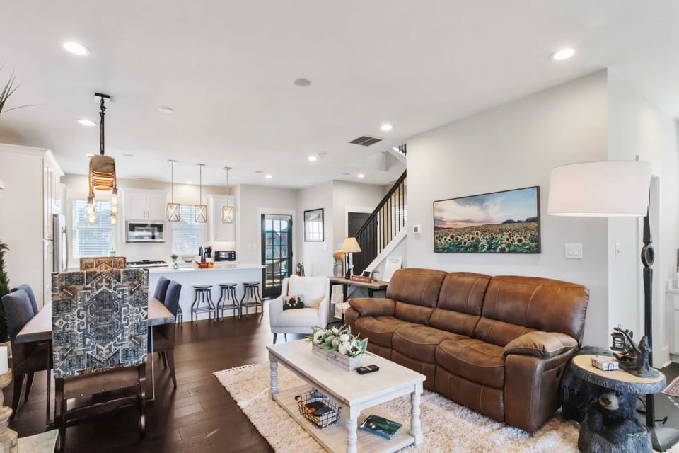 Open Main Floor with Natural Light