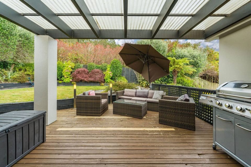 Rear garden - entertaining area