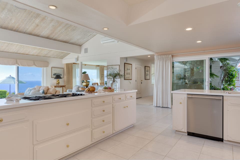 Plenty of counter and prep space.