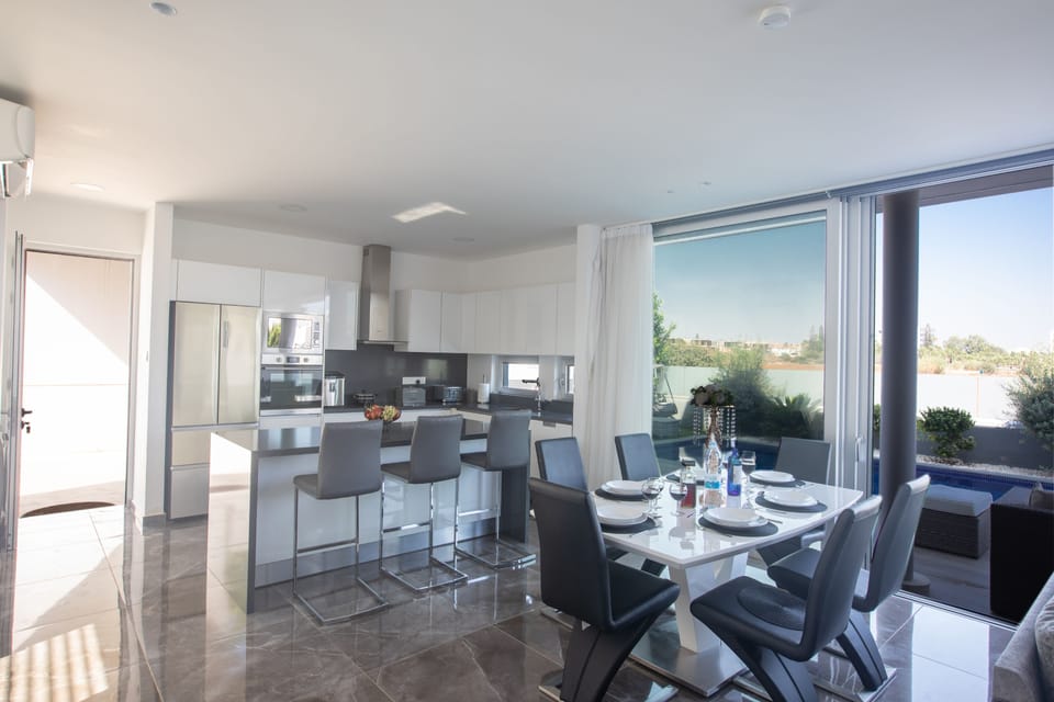 Ground Floor surrounded by large bi fold patio doors leading to the garden