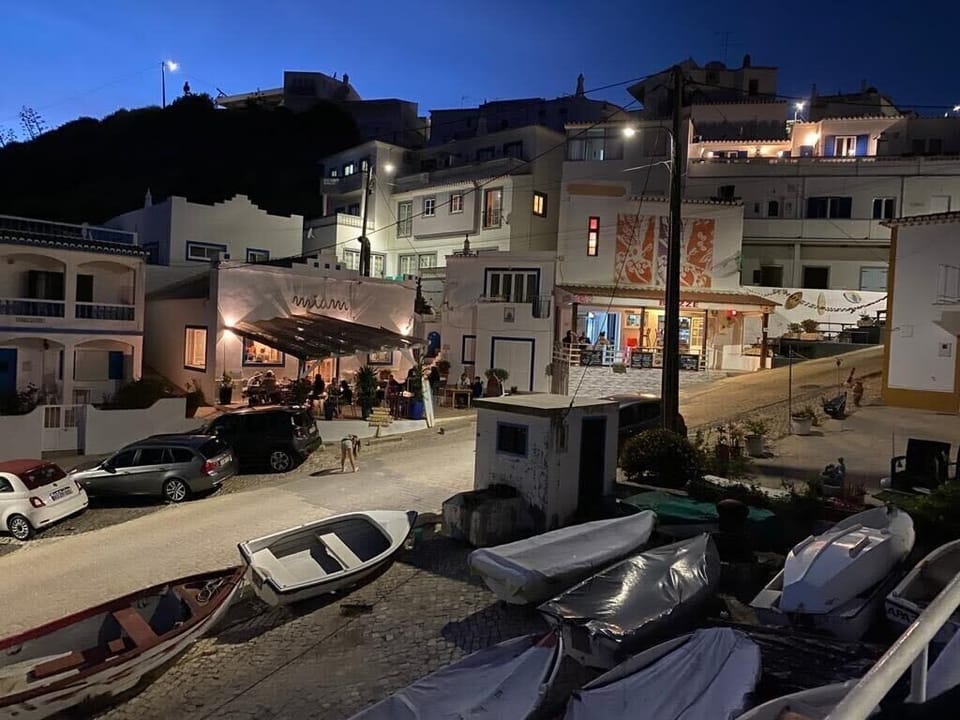 Burgau Fishing village feel every evening