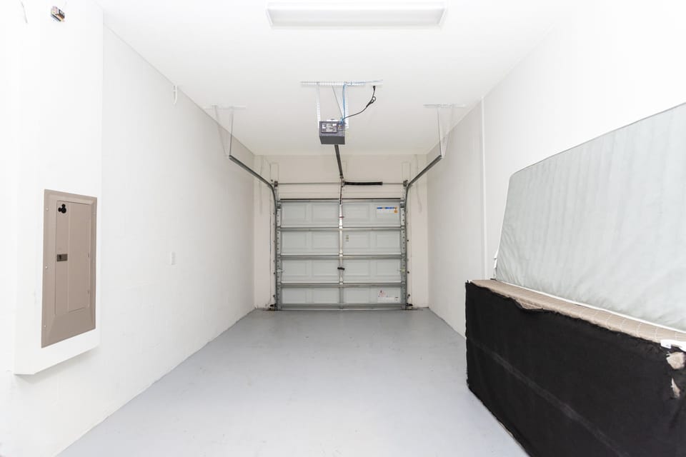 Inside Garage space