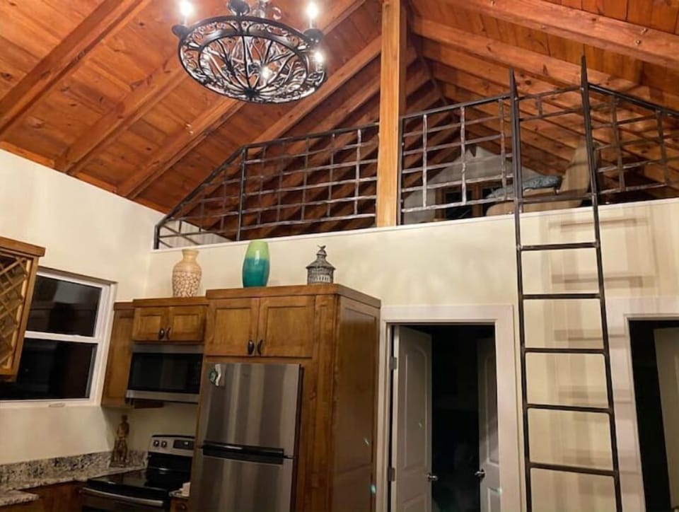 Loft above the main room