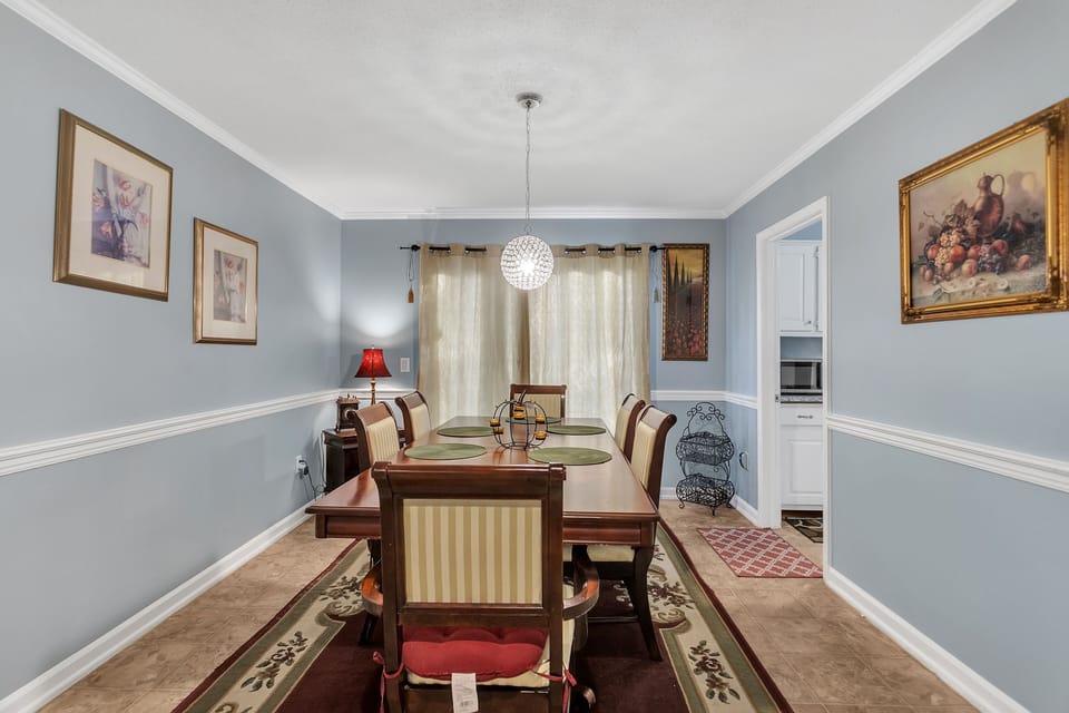 Dining Room, Dining Table, Furniture, Indoors, Table
