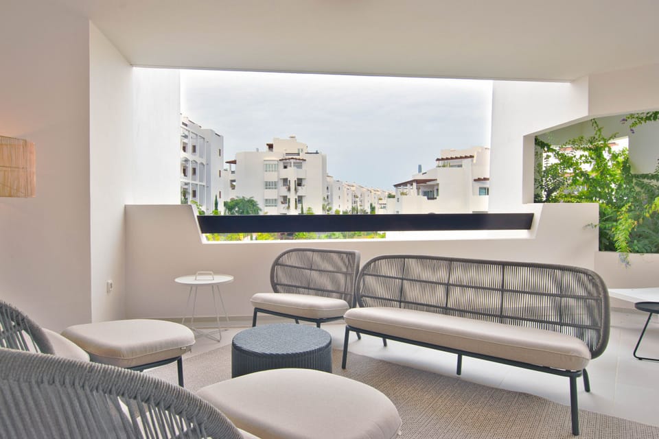 Spacious and peaceful terrace