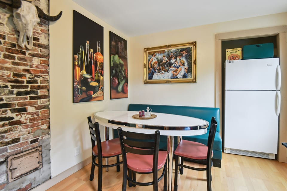 Kitchen + Dining Area | Dishware/Flatware Provided | Coffee Maker