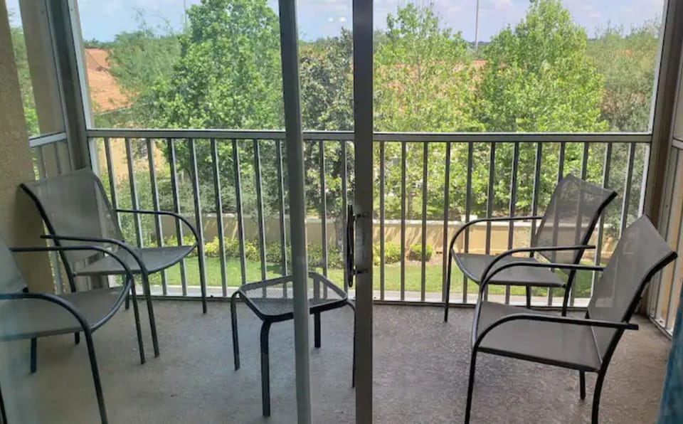 Sit back and relax on your private balcony