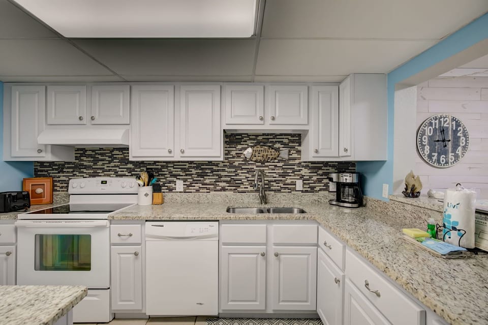 Well equipped kitchen
