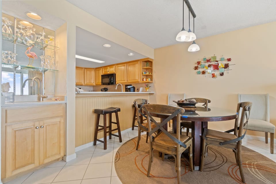 Dining area.