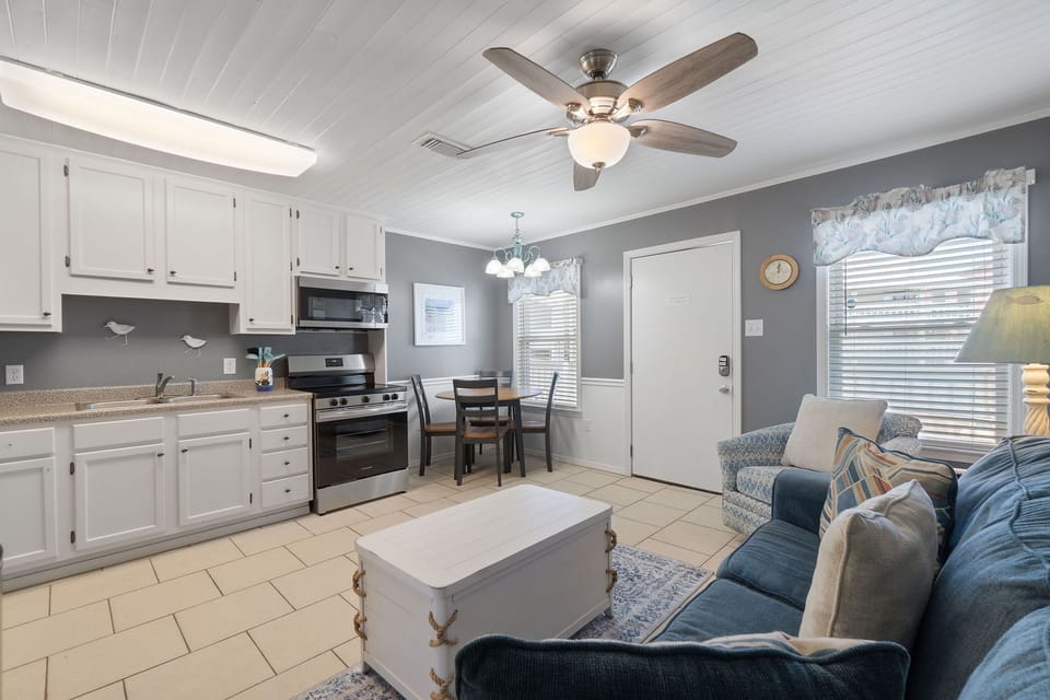 Living and dining area