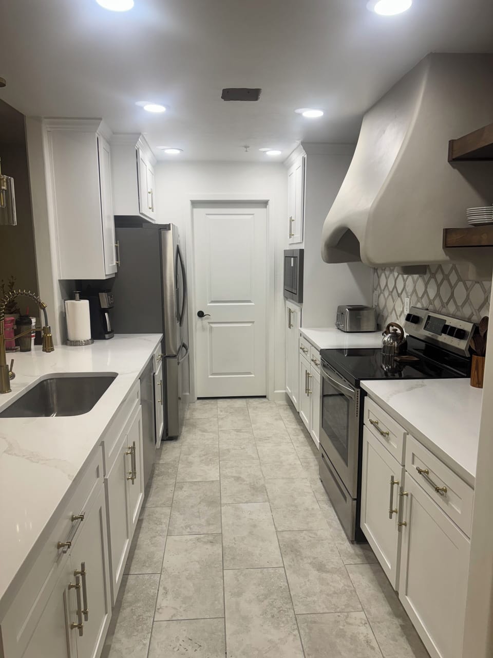 Updated kitchen.