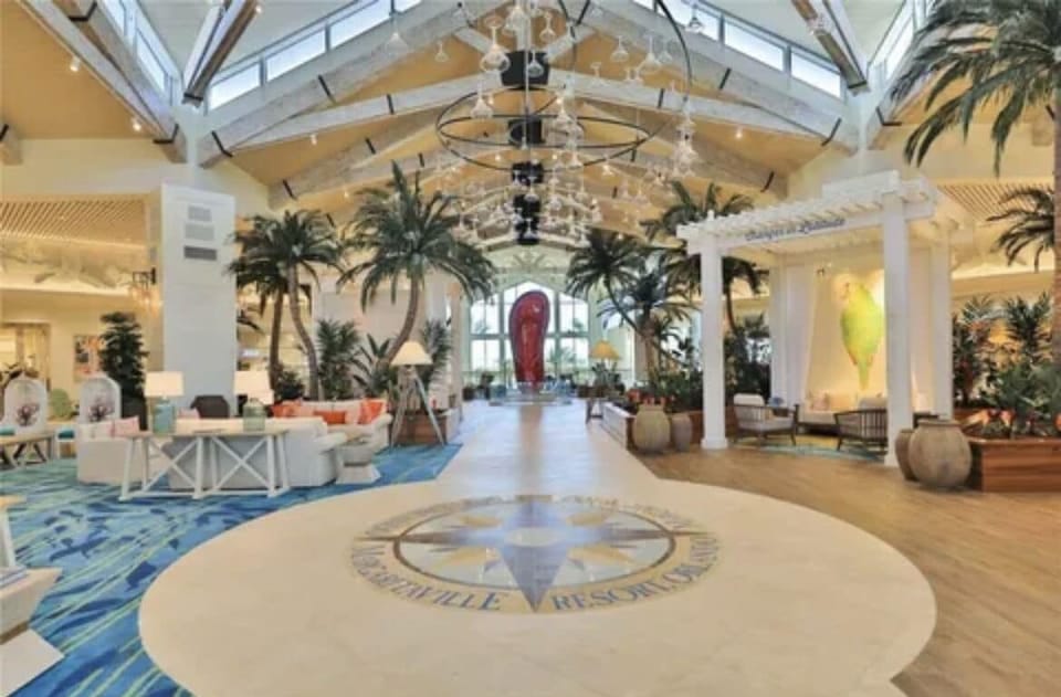 hotel lobby