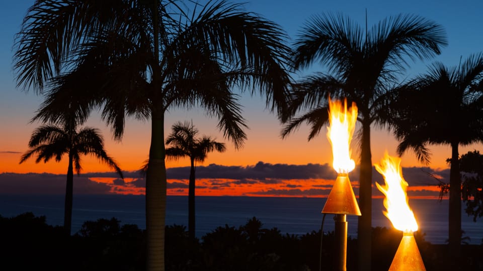 Tiki torches