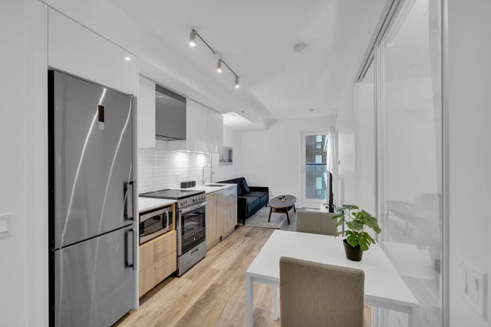 Fully equipped kitchen with everything you need to whip up a meal.