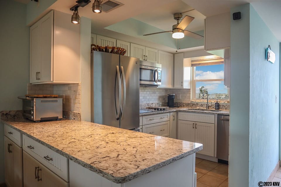 Newly Remodeled Kitchen at Estero Cove 334