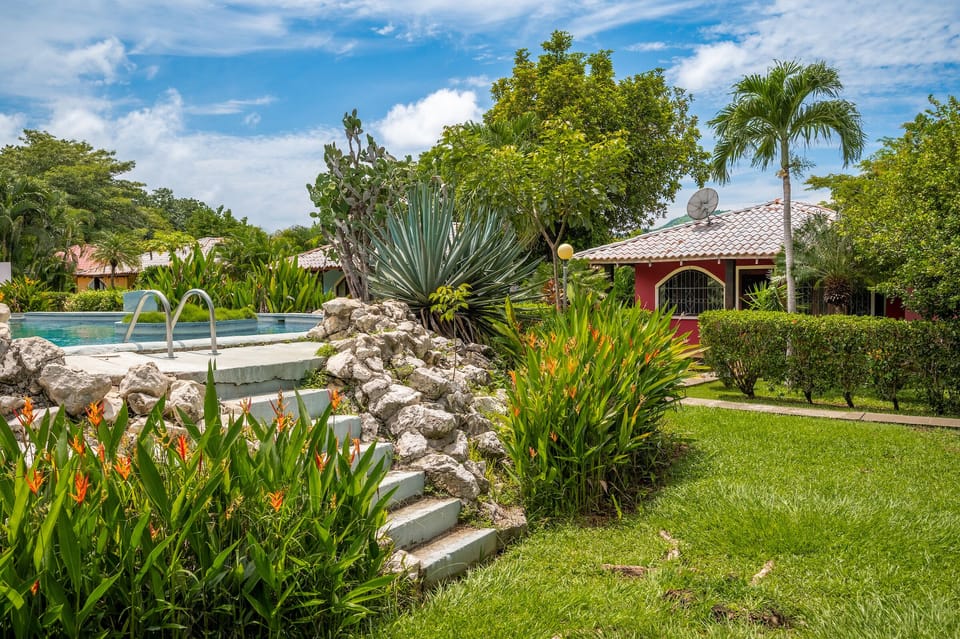 When it's time to refresh yourself from the sunny weather, take a dip into the spacious pool and float until your hearts content!