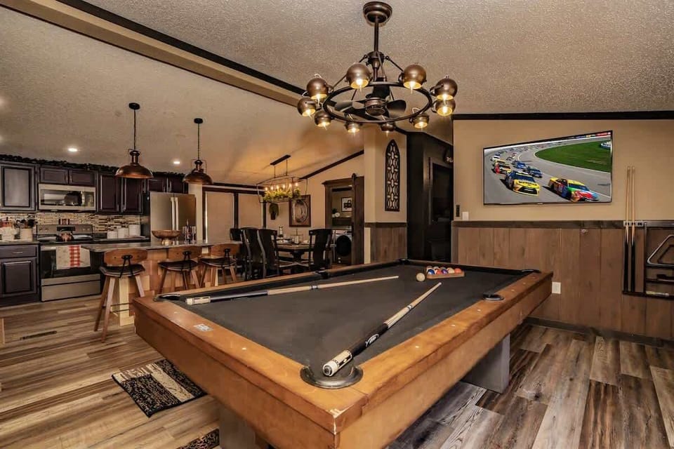 Enjoy spacious living with an open concept design - perfect for socializing, cooking, gaming, and dining without feeling crowded!