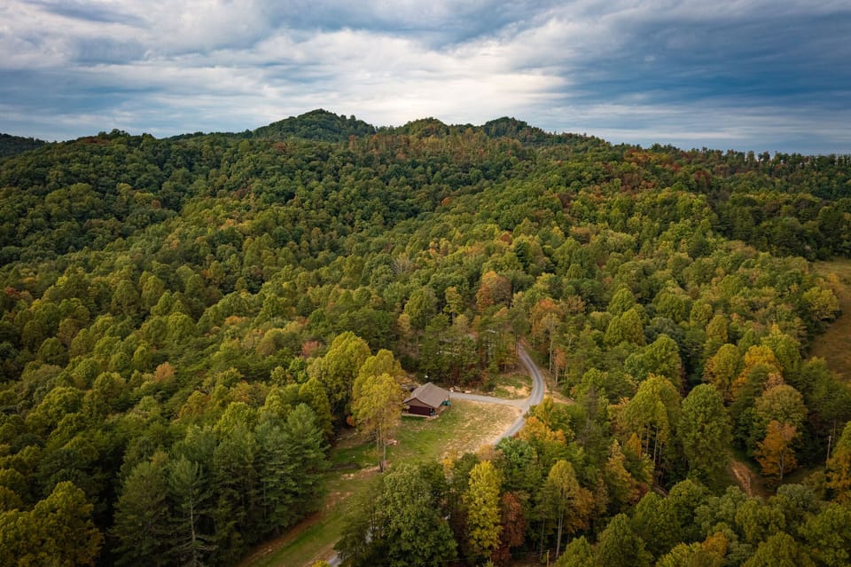 Forest Gap is located on 2 acres of wooded land with only one neighbor