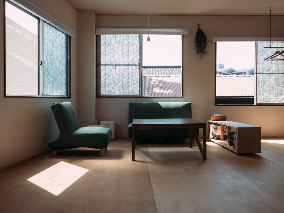 Living room with sofa