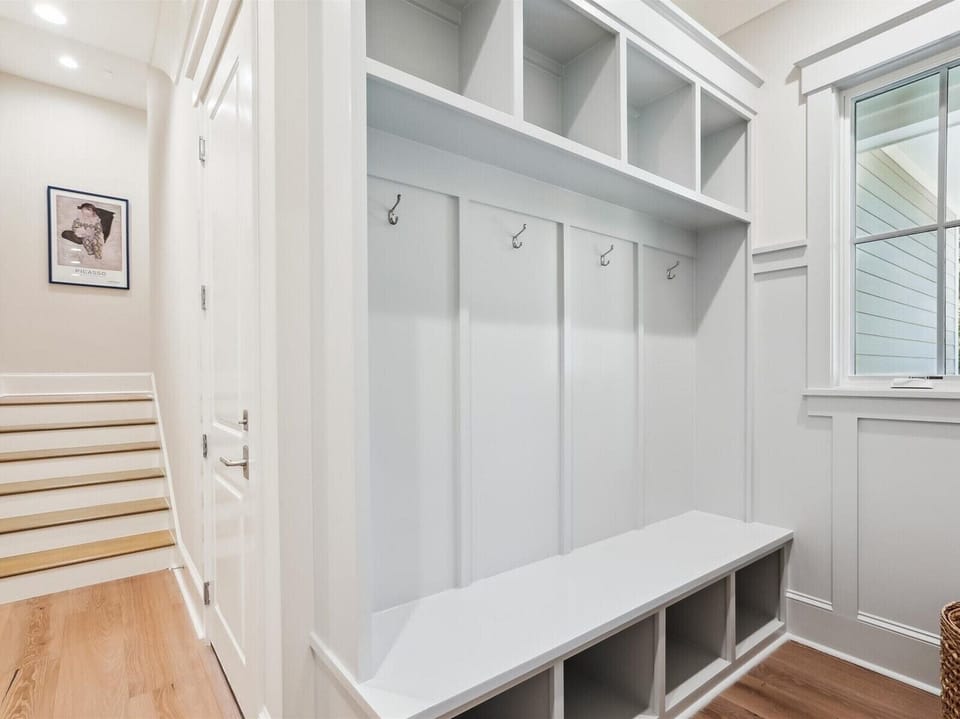 Mud Room Off Laundry Area at 50 Planters Wood