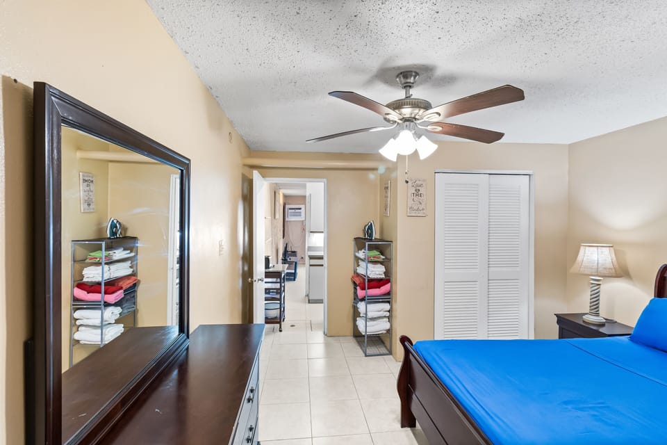 One complete condominium with all the furnishings and comforts. Your balcony overlooks the eighth-foot pool just a few feet from your doorstep. There are restaurants that specialize in local, Latin, and Caribbean food within walking distance—plenty of free onsite parking.