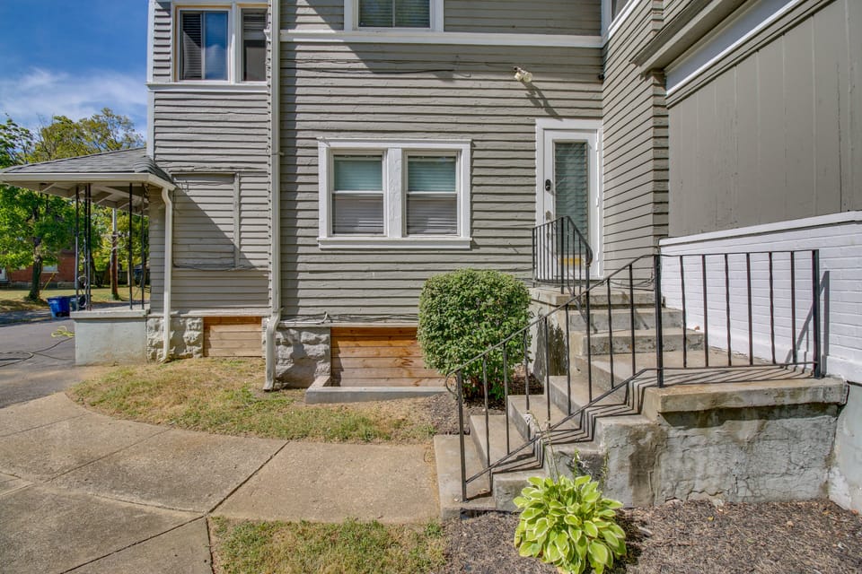 Exterior | Central Heating & A/C | Free WiFi