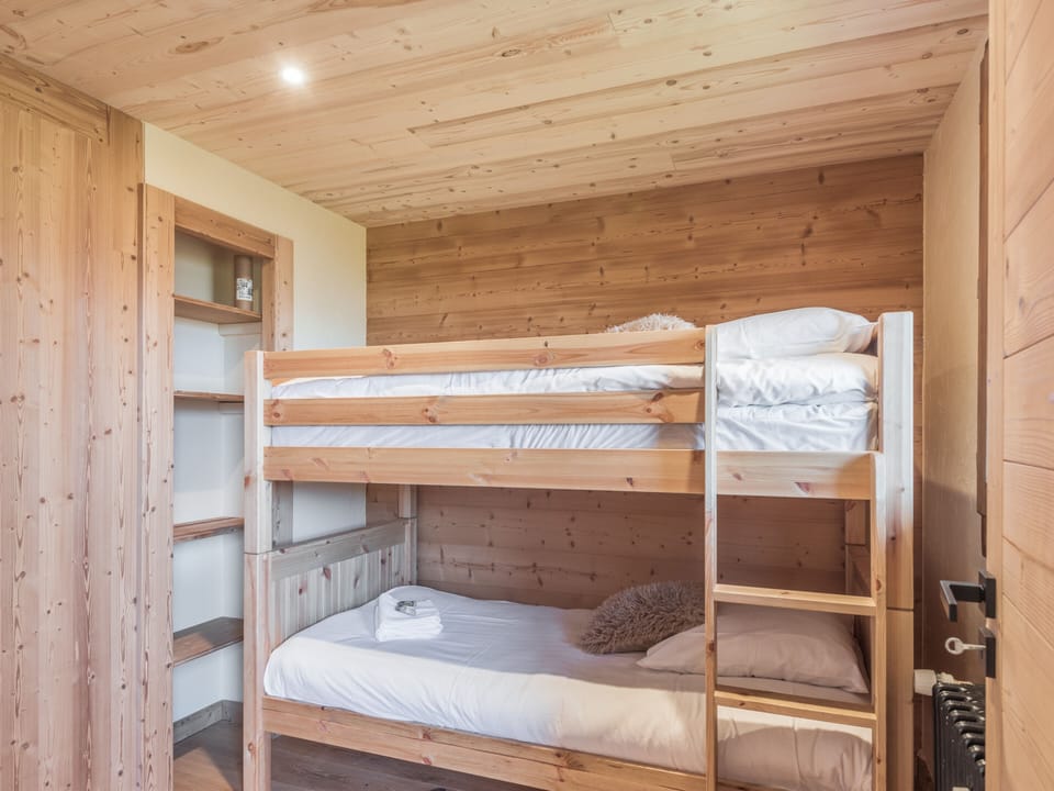 Chambre avec lit superposé