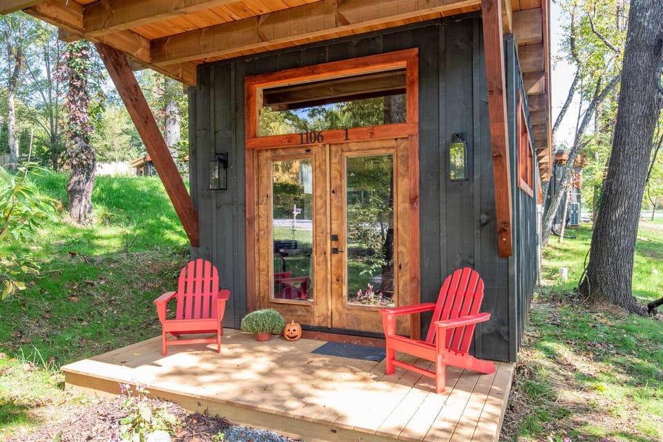 Outdoor seating...