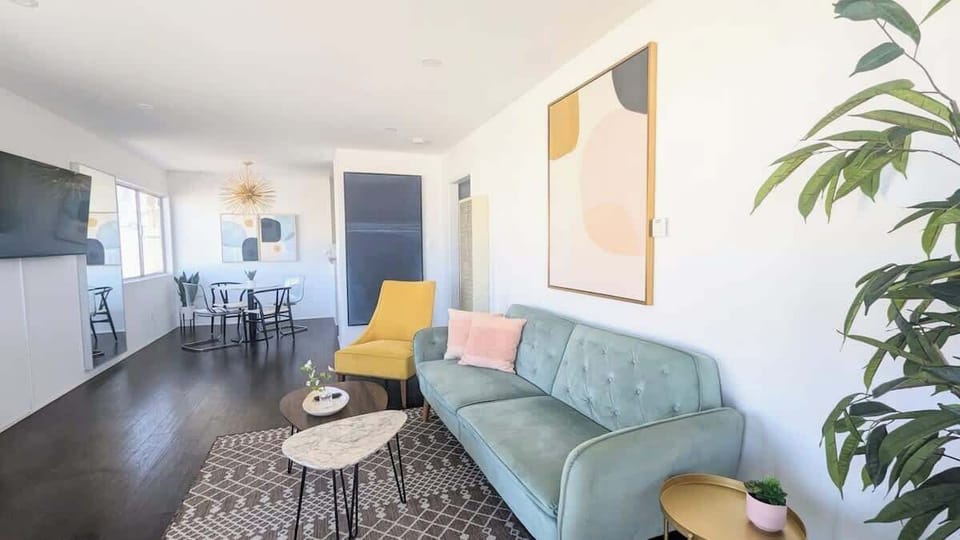 Cozy up in a welcoming living space designed for comfort just steps from the sand.

