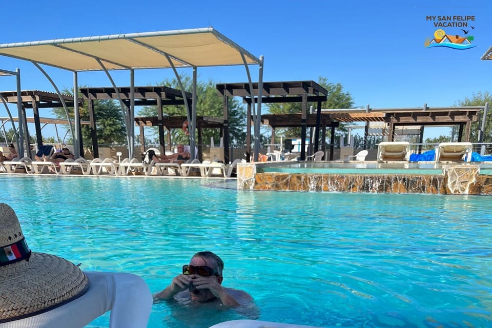 Swim year-round with heated pool access. This El Dorado Ranch rental in San Felipe Baja California keeps you comfortable in any season.