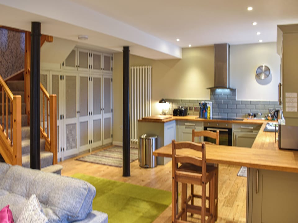 Open plan living space | Barn End - Hole House Farm Cottages, Pooley Bridge, nr. Ullswater